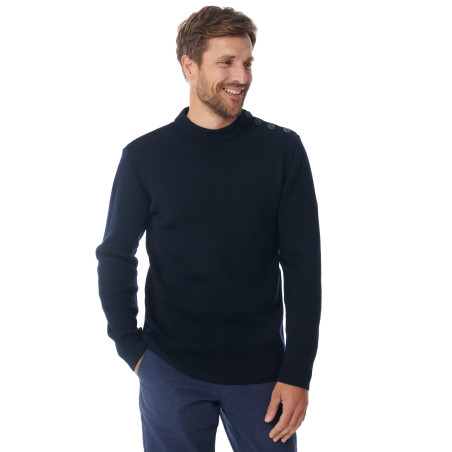 Pull marin bleu marine homme Tim | Mousqueton