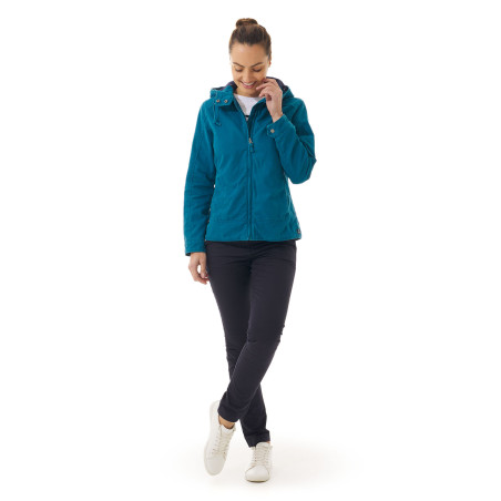 Veste bleue abysse en toile 100 % coton | Mousqueton