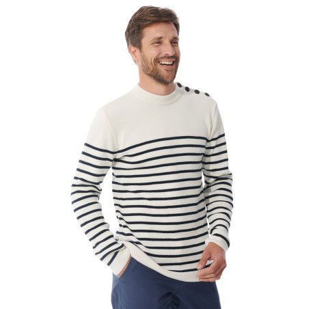 Pull marin homme TIM - L'authenticité Mousqueton