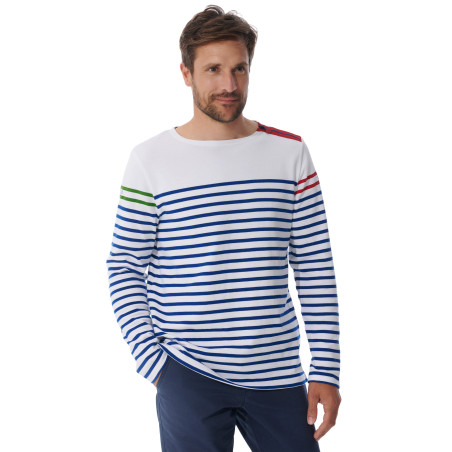 Marinière homme zippée Marjan Bâbord-Tribord | Mousqueton
