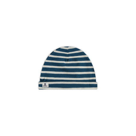 Bonnet rayé en coton enfant | Mousqueton