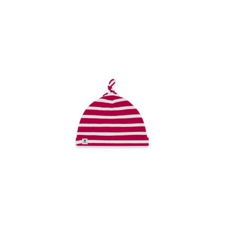 Bonnet rayé en coton bébé MIMI BABY-B | Mousqueton