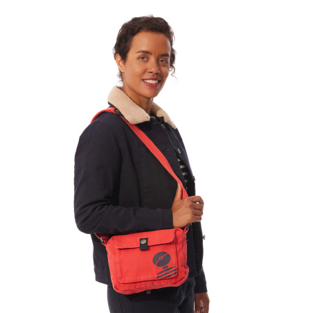 Sac avec bandoulière zippée | Mousqueton
