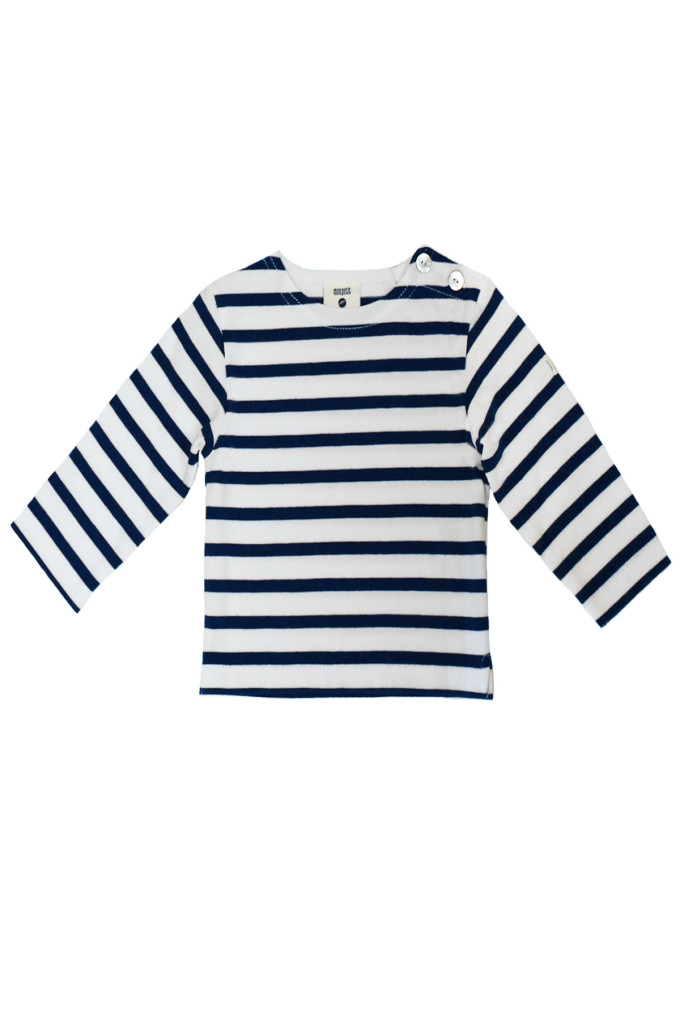MARIO BEBE BICOLORE Blanc - Marine