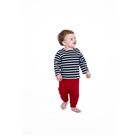 Marinière bébé Mario bicolore - Vêtement marin Mousqueton
