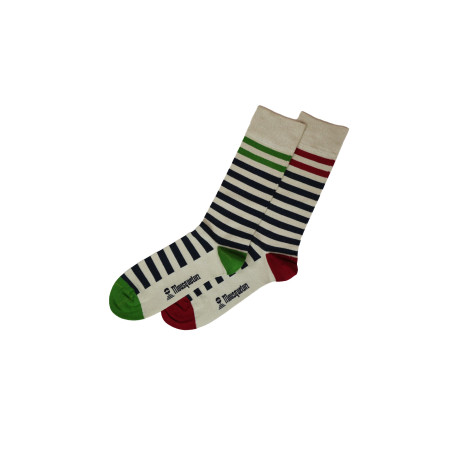 Chaussettes imprimées bâbord-tribord | Mousqueton