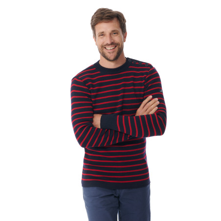Men's striped sweater | Mousqueton