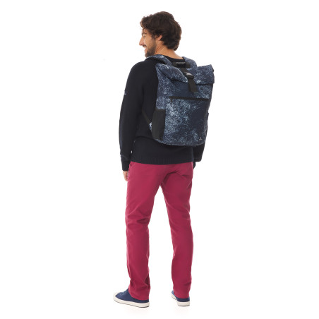 Sac à dos imprimé Koustag - Gamme recyclée Mousqueton