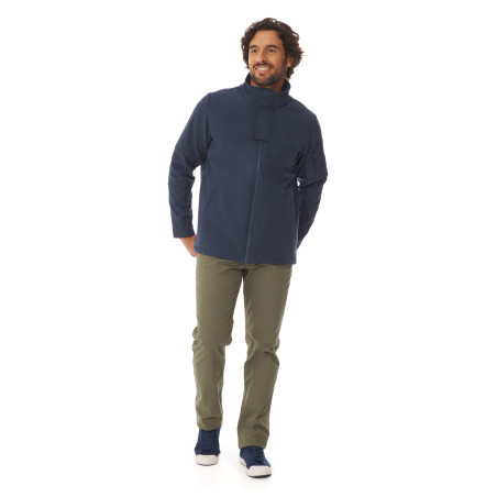 Veste zippée softshell homme | Mousqueton