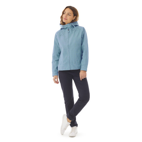Veste à capuche en toile Femme| Mousqueton