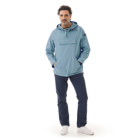 Vareuse à capuche mixte bleu provençal | Mousqueton