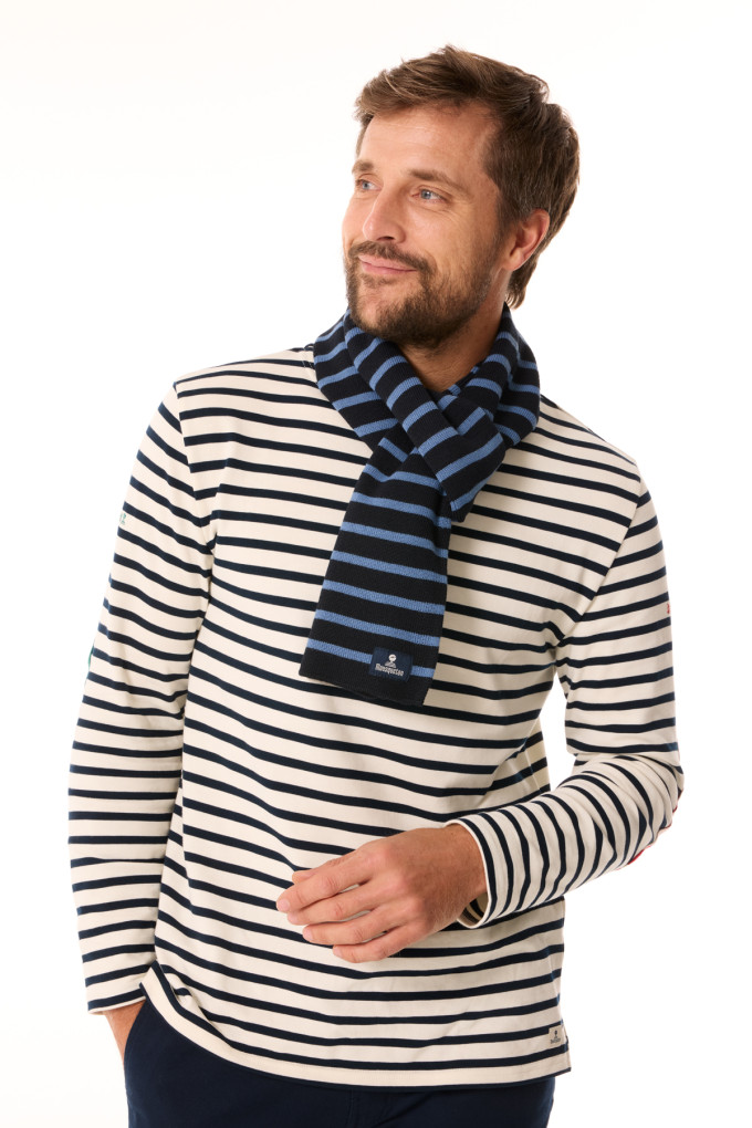 CHAUSEY BICOLORE MARINE - PROVENCAL