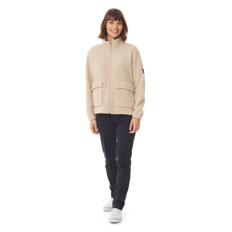 Veste zippée en sherpa femme | Mousqueton