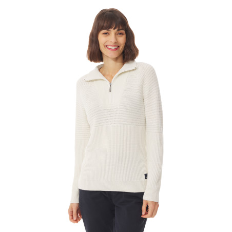 Pull femme demi-zippé | Mousqueton