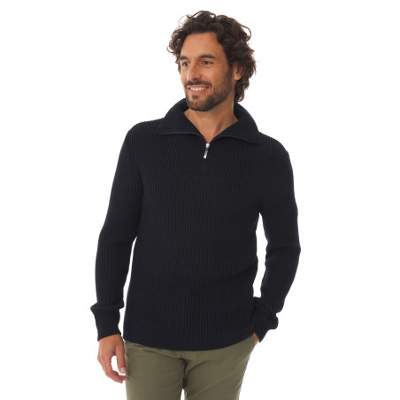 Pull demi zippé pour homme | Mousqueton