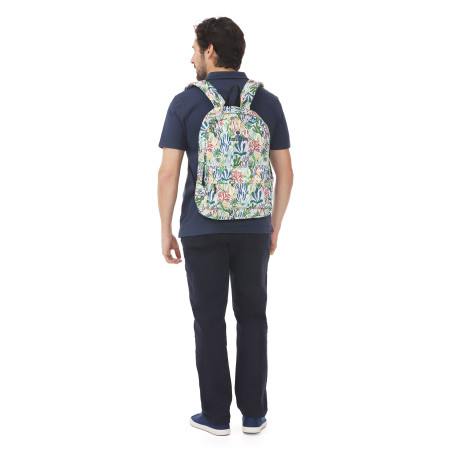Patterned backpack | Mousqueton
