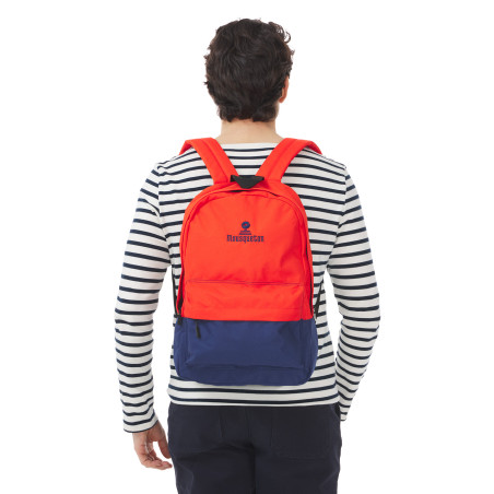 Sac à dos bicolore | Mousqueton