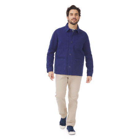 Veste de travail homme bleu régate | Mousqueton