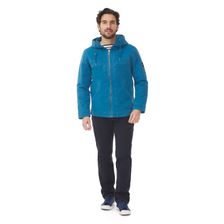 Veste à capuche homme en toile | Mousqueton