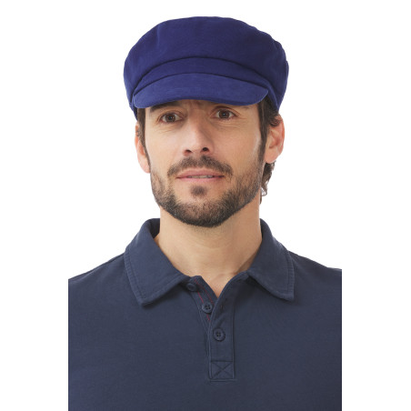 Casquette de marin breton bleu regate | Mousqueton