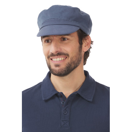 Casquette de marin breton gris bleuté | Mousqueton