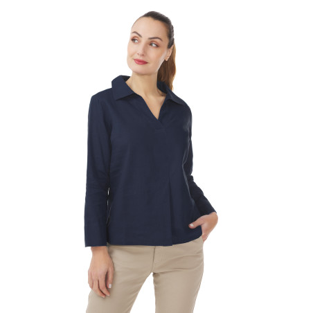 Blouse femme col V | Mousqueton