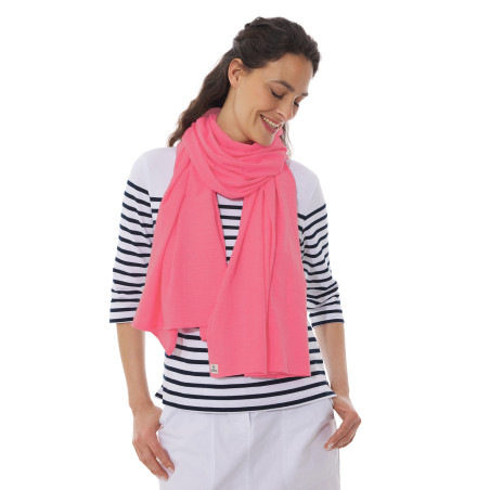 Foulard coloré en coton bio I Mousqueton