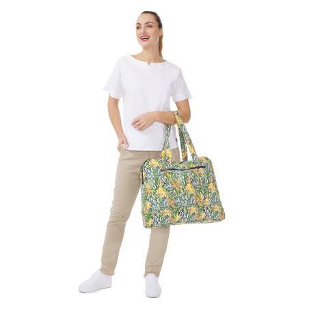Printed canvas bag | Mousqueton