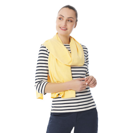 Foulard coloré en coton bio I Mousqueton