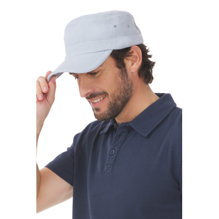 Casquette de marin réglable bleu clair | Mousqueton