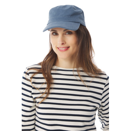 Casquette de marin réglable en toile | Mousqueton