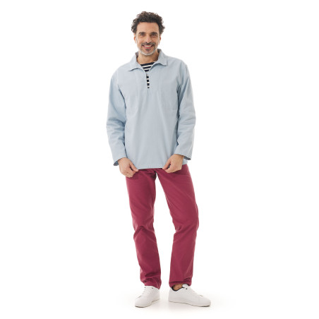 Vareuse traditionnelle de marin bleu clair | Mousqueton