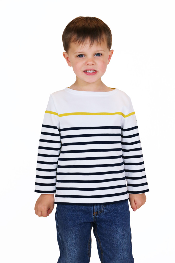 MARIO KID SPECIAL BLANC - MARINE - MIEL