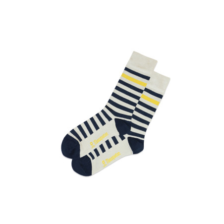 Chaussettes en bambou rayées | Mousqueton