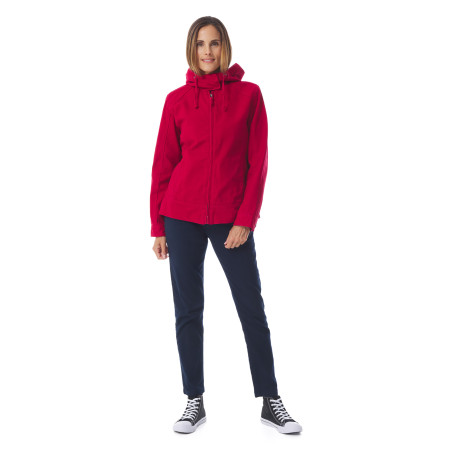 Women's canvas hooded jacket | Mousqueton