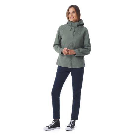 Veste à capuche en toile Femme| Mousqueton