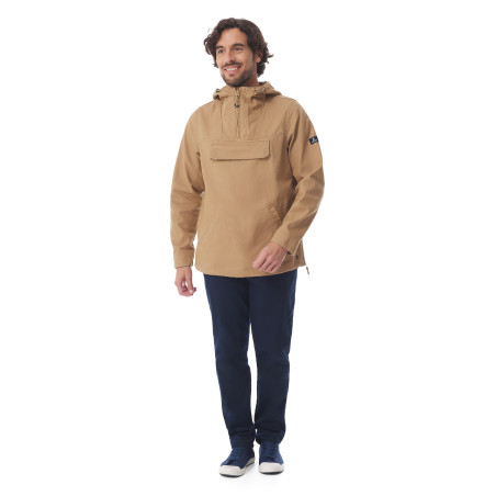 Vareuse mixte à capuche beige | Mousqueton