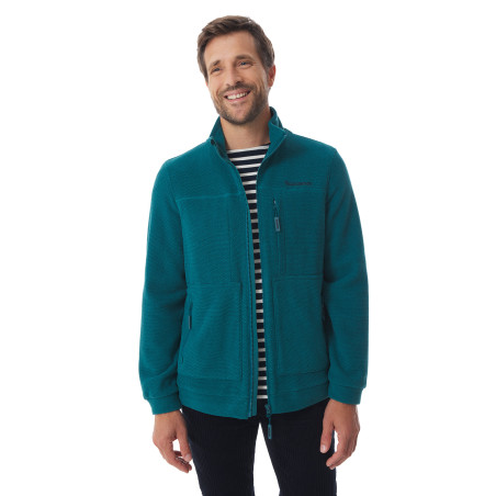 Men's zipped fleece jacket | Mousqueton