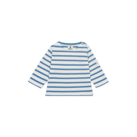 Marinière bicolore bébé | Mousqueton