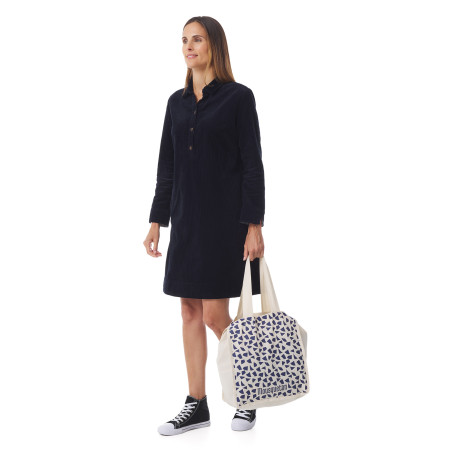 Tote bag à motifs voile | Mousqueton