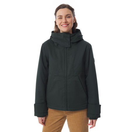 Veste imperméable à capuche femme | Mousqueton