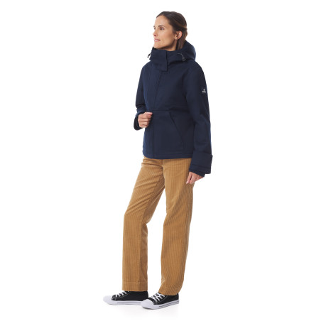 Veste imperméable à capuche femme | Mousqueton