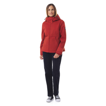 Veste imperméable à capuche femme | Mousqueton