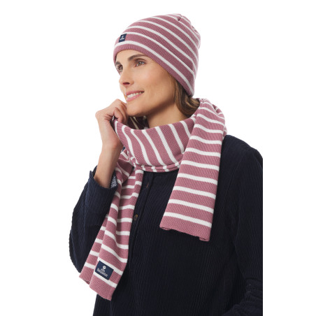 Wool striped scarf | Mousqueton