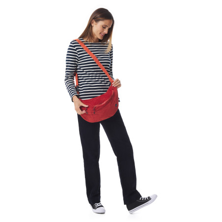 Corduroy fanny pack | Mousqueton
