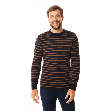 Men's striped sweater | Mousqueton