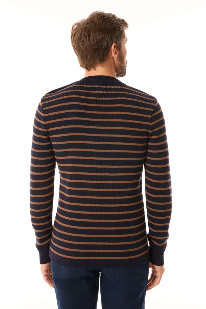 MORBIHAN BICOLORE NAVY - COGNAC