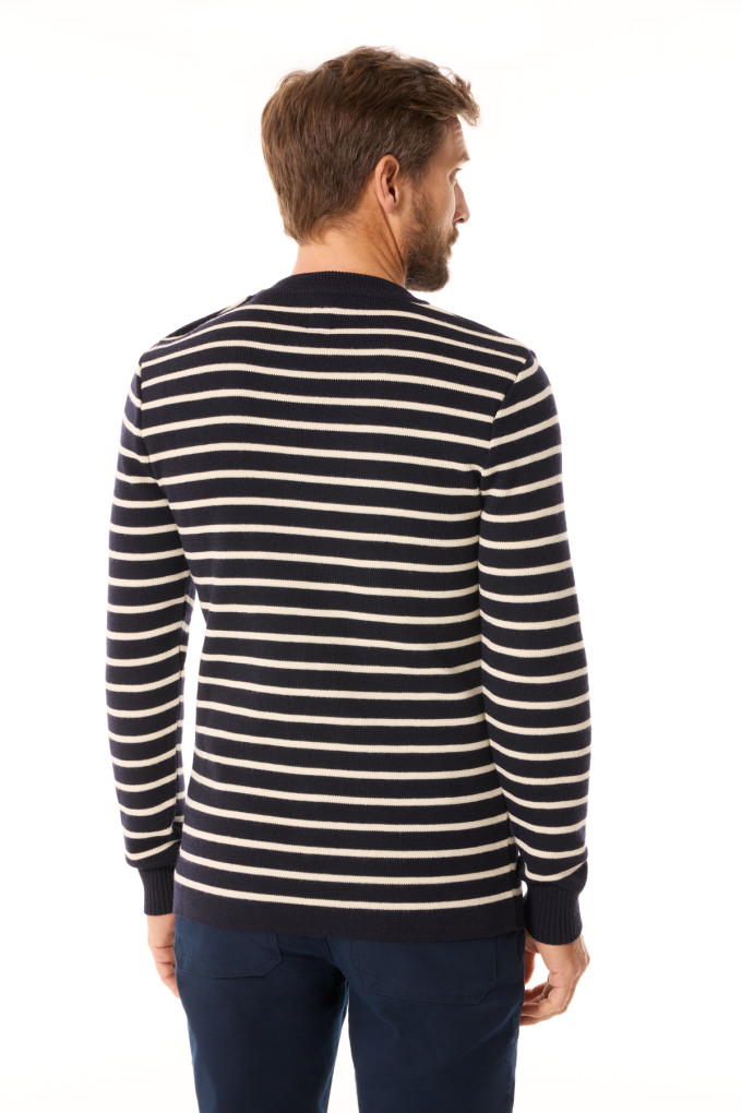 MORBIHAN BICOLORE NAVY - ECRU