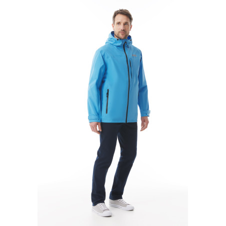 Veste coupe-vent compacte bleu ciel | Mousqueton