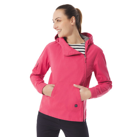 Veste coupe-vent Femme rose fuchsia | Mousqueton